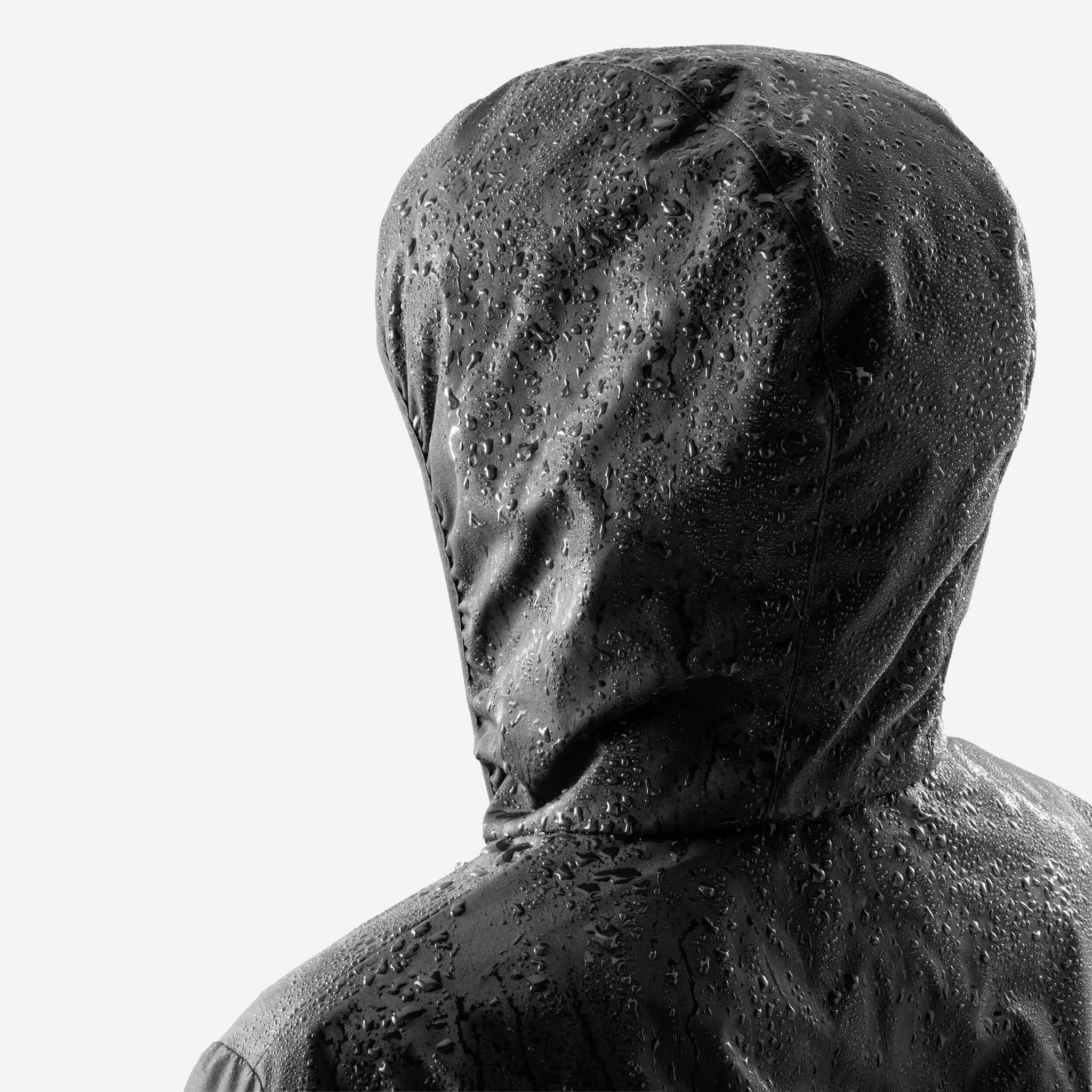 7: Chaqueta impermeable de fútbol niño, Viralto Club Júnior negro