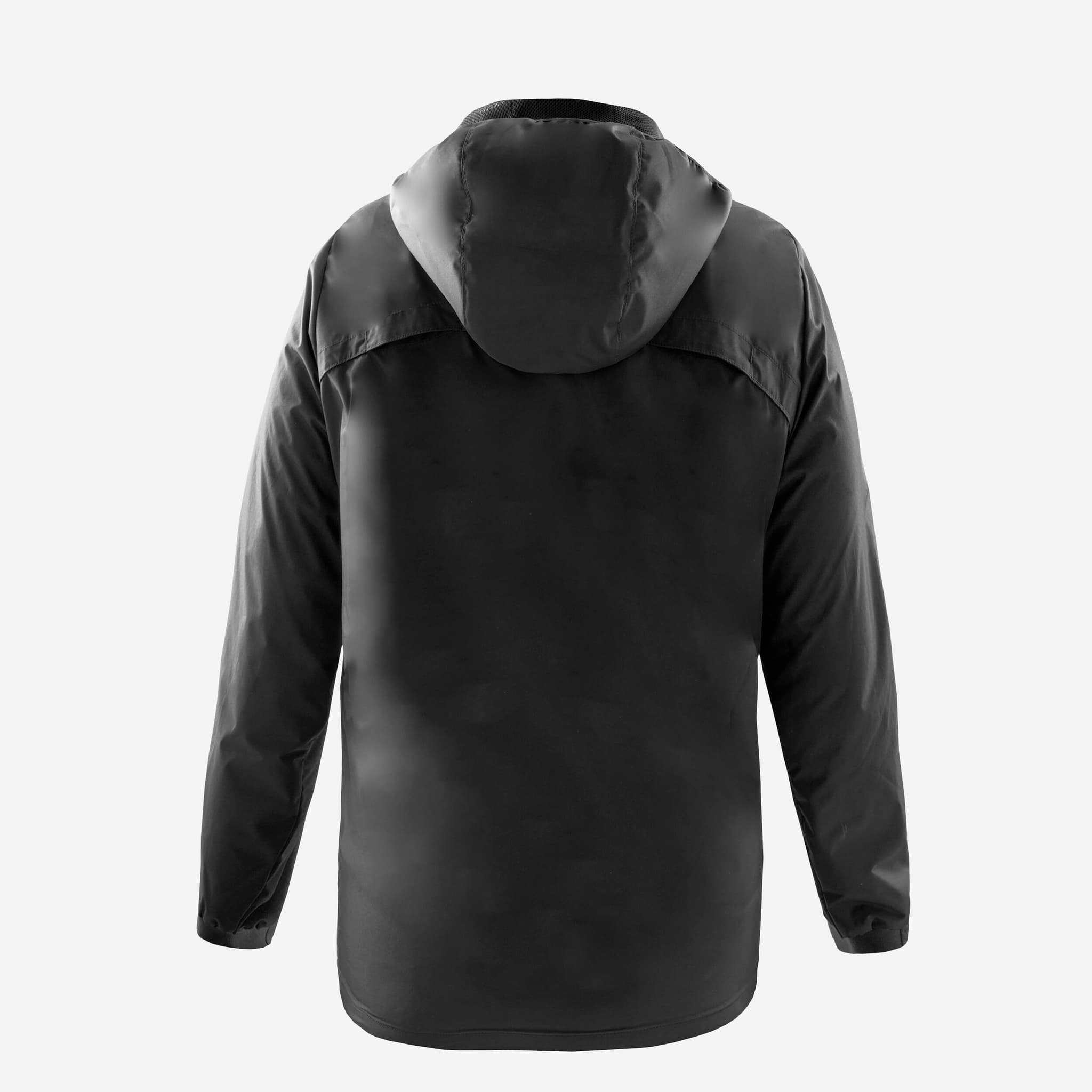 2: Chaqueta impermeable de fútbol niño, Viralto Club Júnior negro