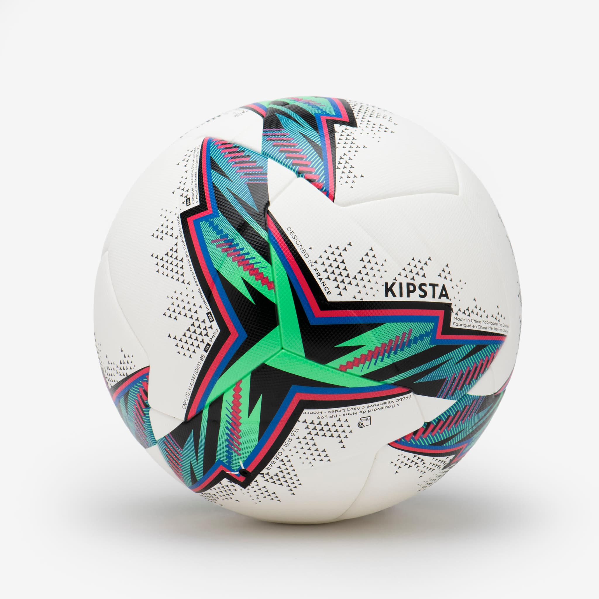 6: Balón termosellado FIFA QUALITY, PRO BALL talla 4 blanco