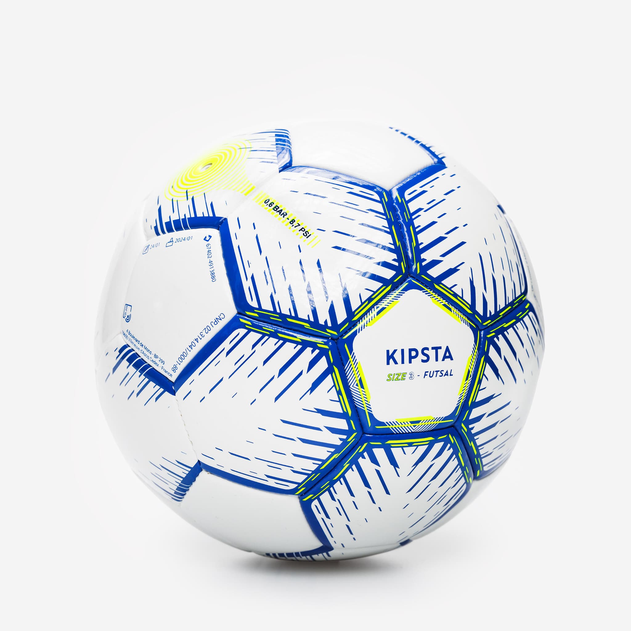 4: Balón Fútbol sala - Talla 3 - 58 cm