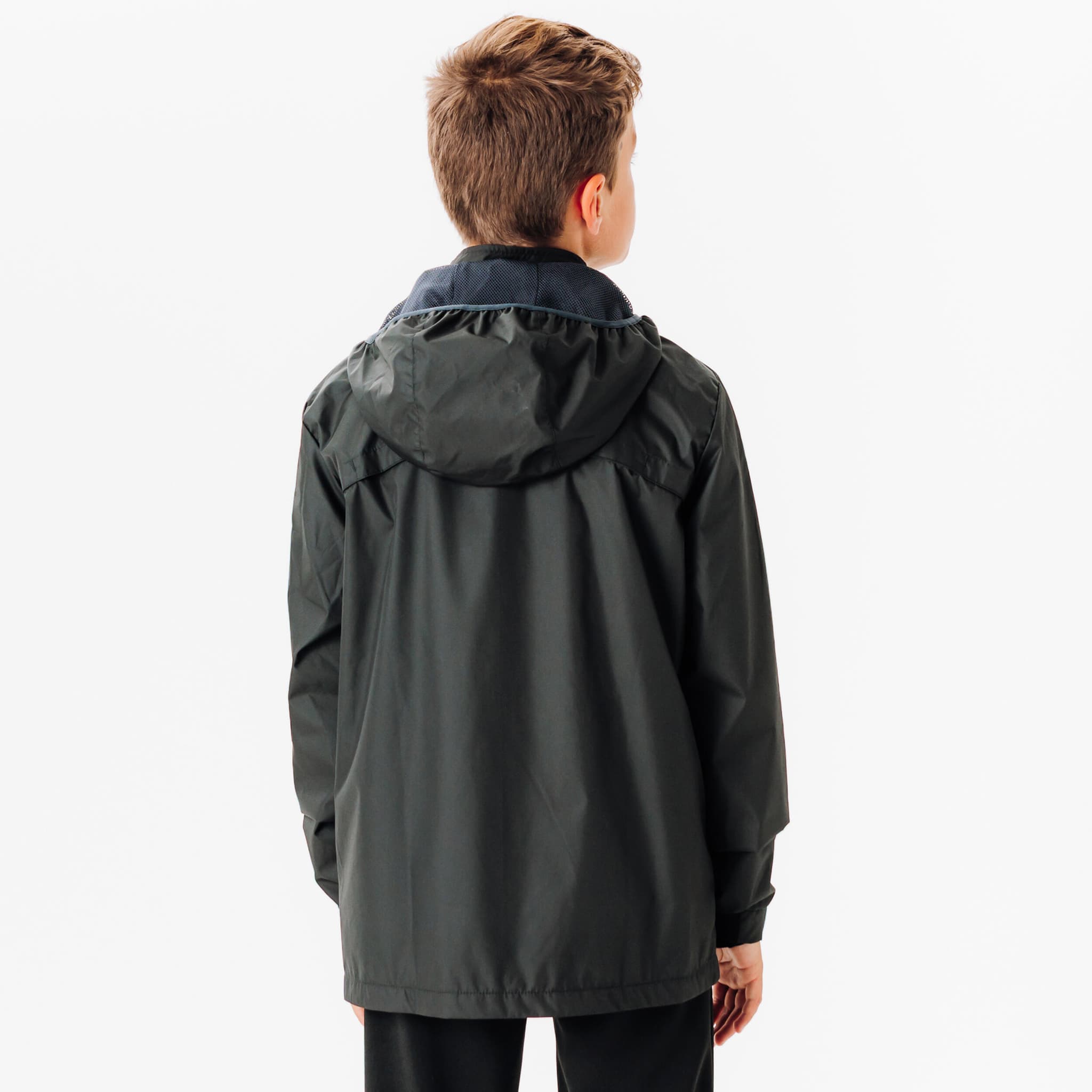 4: JAQUETA IMPERMEABLE DE FUTBOL VIRALTO CLUB NEGRE