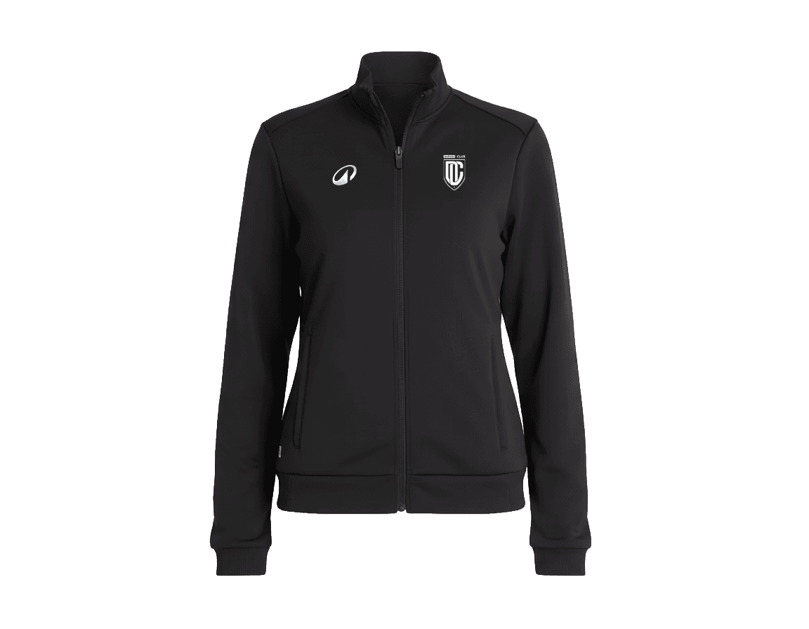 1: women_football_jacket_essential - Black