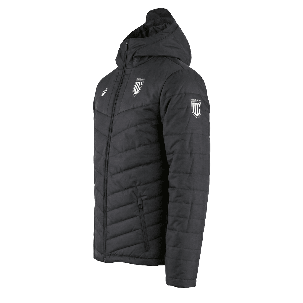5: junior_football_short_jacket - Black