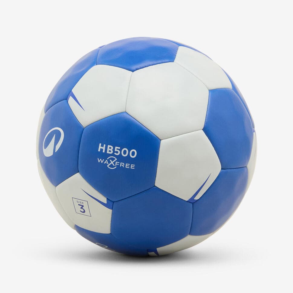 3: ballon_de_handball_taille_3_sans_résine_h500_waxfree_blue_grey_s3 - blue