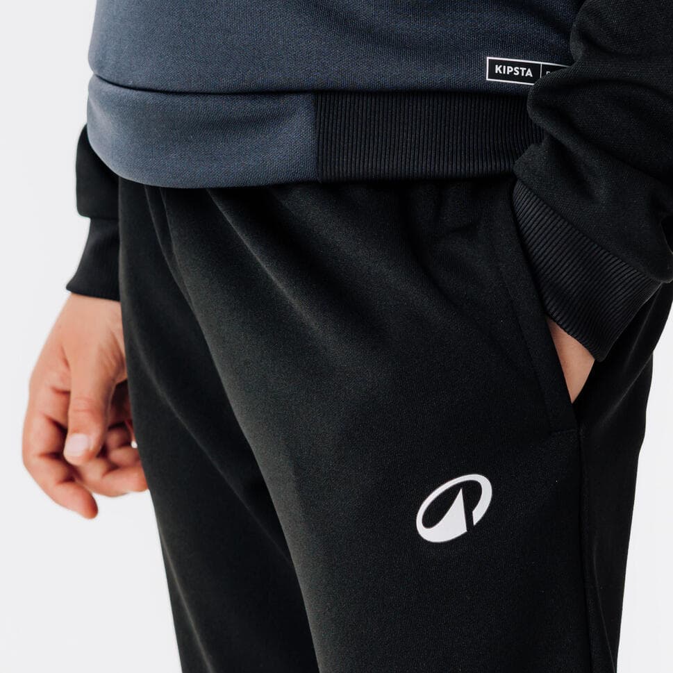 2: junior-football-pant-essential - Black
